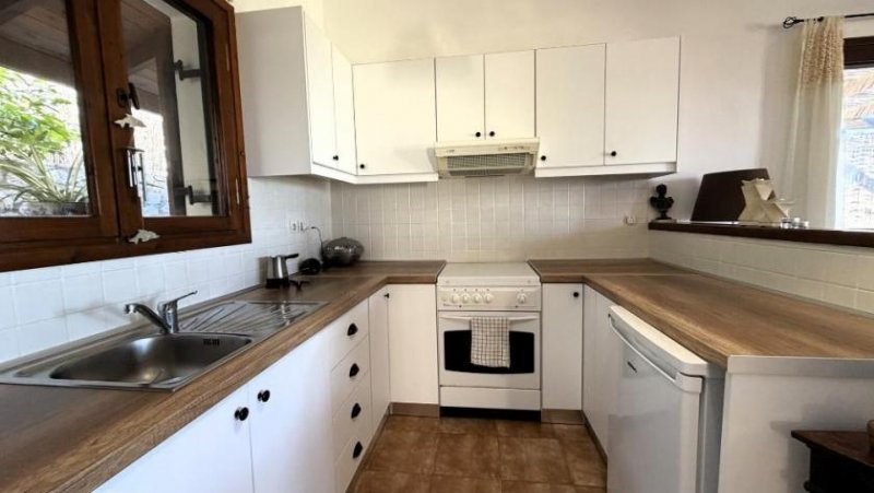 Plaka bei Chania MIT VIDEO - Kreta, Apokoronas: Wunderschönes 2-Schlafzimmer-Haus mit Meerblick, Garten und Dachterrasse in Plaka bei Chania